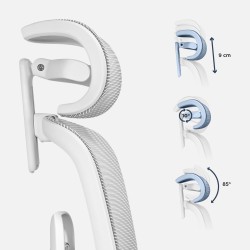 Fotel ergonomiczny Expert 9.3 Grey