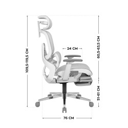 Expert 9.3 Grey ergonomic chair