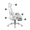 Ergonomic chair Expert 9.3 Grey