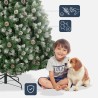 Artificial Christmas tree with pine cones Xmas 50