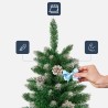 Artificial Christmas tree with pine cones Xmas 50