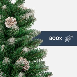 Artificial Christmas tree with pine cones Xmas 50