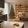 Artificial Christmas tree with pine cones Xmas 50