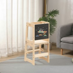 Kitchen helper with table function Mooby 35 Natural