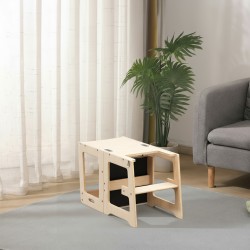 Pomocnik kuchenny z funkcją stolika Mooby 35 Natural