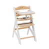 Morsel 40 White-Natural Feeding Chair