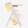 High chair Morsel 40 White-Natural