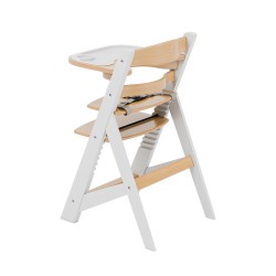 Morsel 40 White-Natural Feeding Chair
