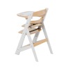 Morsel 40 White-Natural Feeding Chair