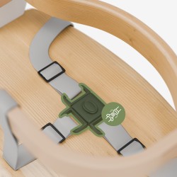 Morsel 40 White-Natural Feeding Chair