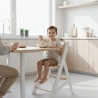 Morsel 40 White-Natural Feeding Chair