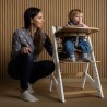 Morsel 40 White-Natural Feeding Chair