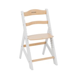 Morsel 40 White-Natural Feeding Chair