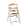 Morsel 40 White-Natural Feeding Chair