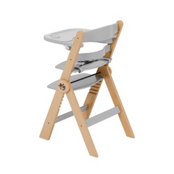 Morsel 45 Natural-Grey Wooden Feeding Chair