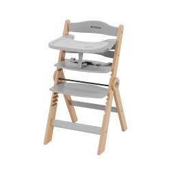 Wooden high chair Morsel 45 Natural-Grey