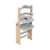 Wooden high chair Morsel 45 Natural-Grey