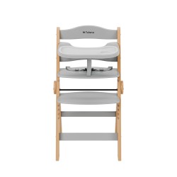 Wooden high chair Morsel 45 Natural-Grey