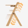 Wooden high chair Morsel 45 Natural
