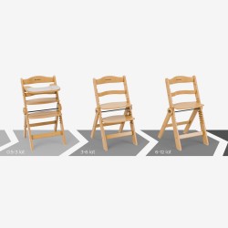 Morsel 45 Natural wooden feeding chair