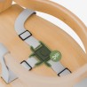 Wooden high chair Morsel 45 Natural