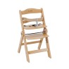 Morsel 45 Natural wooden feeding chair
