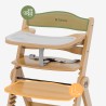 Wooden high chair Morsel 45 Natural