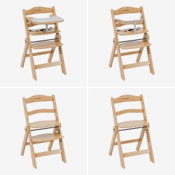 Wooden high chair Morsel 45 Natural