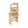Morsel 45 Natural wooden feeding chair