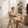 Wooden high chair Morsel 45 Natural