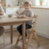 Wooden high chair Morsel 45 Natural