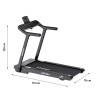 Folding electric treadmill Impala 60