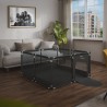 Kojec dziecięcy Cozy 20 Graphite 130 cm