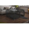 Cozy 20 Graphite baby playpen - 130 cm