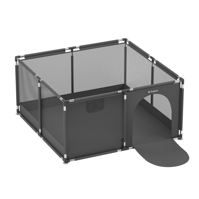 Cozy 20 Graphite baby playpen - 130 cm