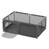 Children's playpen Cozy 22 Graphite - 180 cm