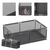 Children's playpen Cozy 22 Graphite - 180 cm