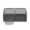 Children's playpen Cozy 22 Graphite - 180 cm