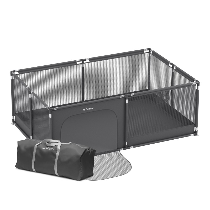 Baby playpen Cozy 22 Graphite 180 cm