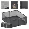 Children's playpen Cozy 25 Graphite - 150 cm