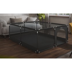 Children's playpen Cozy 25 Graphite - 150 cm