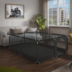 Children's playpen Cozy 25 Graphite - 150 cm
