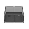 Baby playpen Cozy 25 Graphite 150 cm