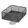 Baby playpen Cozy 25 Graphite 150 cm