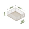 Baby playpen Cozy 25 Beige - 150 cm