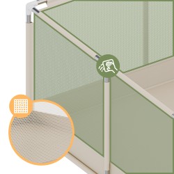 Kojec dziecięcy Cozy 25 Beige - 150 cm