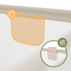 Kojec dziecięcy Cozy 25 Beige - 150 cm