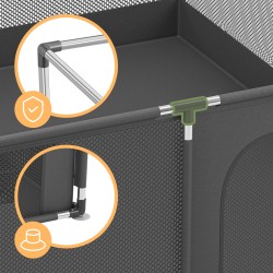 Kojec dziecięcy Cozy 28 Graphite - 200 cm
