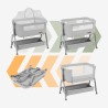 Bedside crib Dream 50 Lighte-Grey