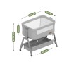 Bedside crib Dream 50 Lighte-Grey